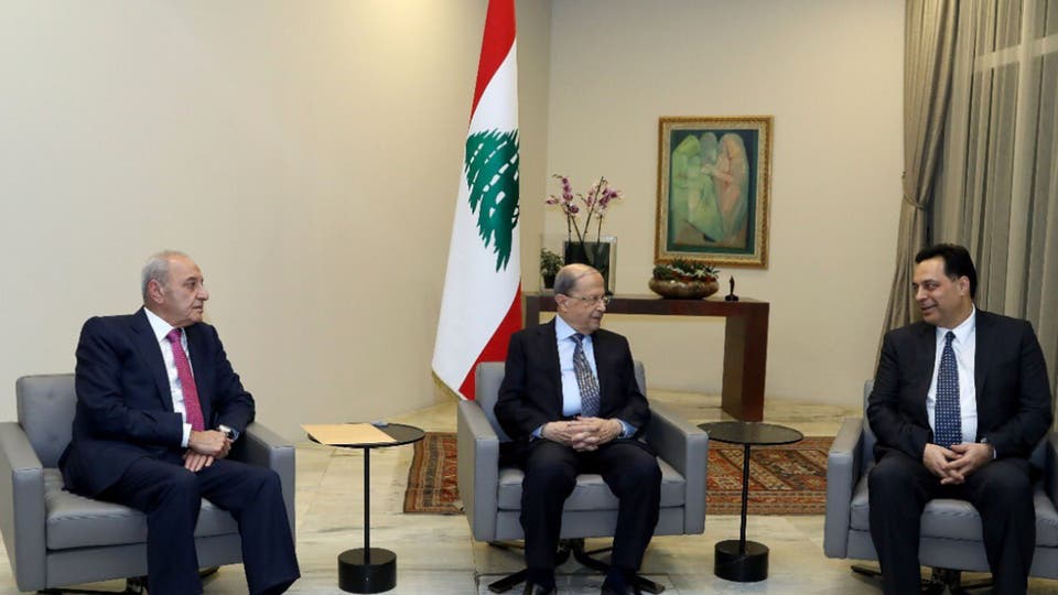 الإعلان عن تشكيل حكومة لبنانية جديدة