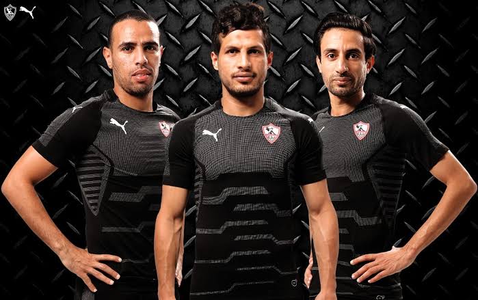 الزمالك بزيه الاسود امام تونجيت السنغالي غدا