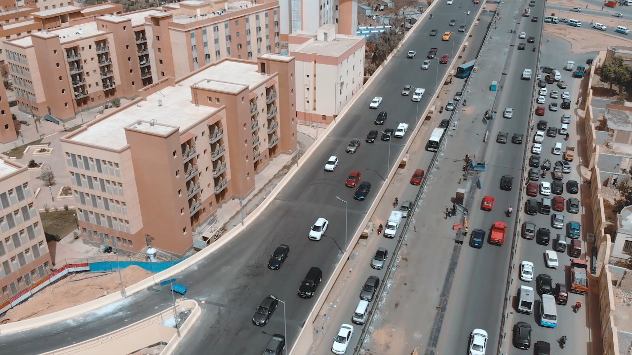 "الإسكان": بدء التشغيل التجريبى لمحور الفردوس "المرحلة الأولى" قبل بداية شهر رمضان المبارك