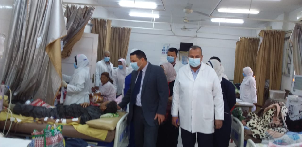 وكيل وزارة الصحة بالمنوفية يتفقد سير العمل بمستشفيات منوف العام، حميات منوف، صدر منوف ومركز تطعيم لقاح كورونا بمستشفى حميات منوف.