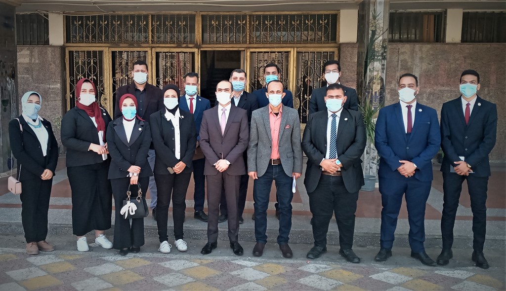 نائب محافظ سوهاج يلتقي عددا من أعضاء برلمان شباب مصر عن محافظة سوهاج