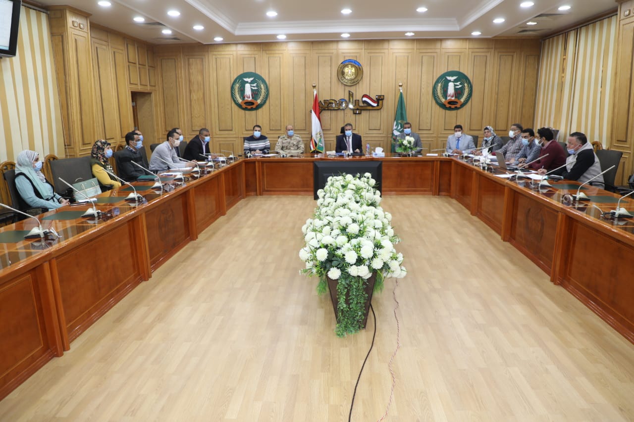المنوفية : اجتماع تنسيقي لمناقشة آليات تنفيذ الاشتراطات البنائية الجديدة ووضع ضوابط التشغيل ...