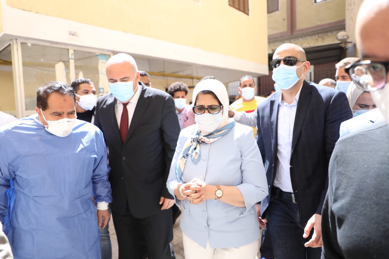وزيرة الصحة: انتهاء تطوير مستشفى حميات نجع حمادي بتكلفة 20 مليون جنيه