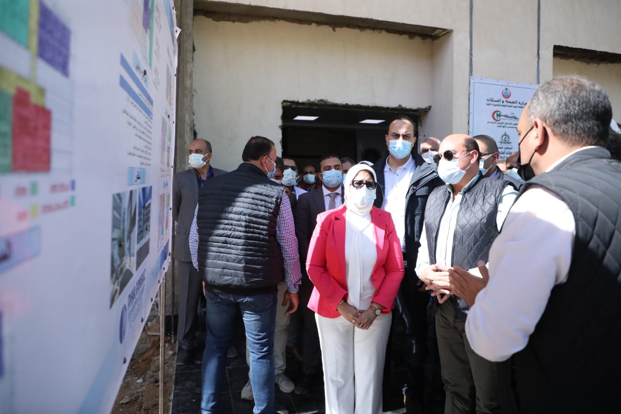 وزيرة الصحة: تسجيل 80% من سكان محافظة أسوان بمنظومة التأمين الصحي الشامل 