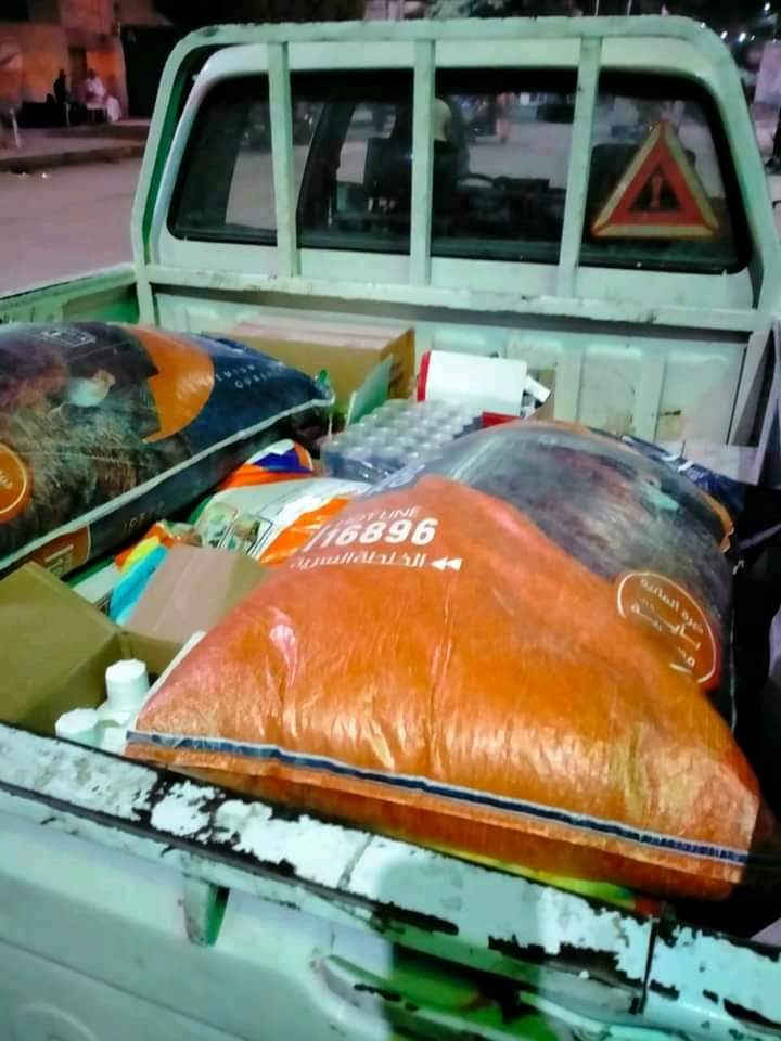 ضبط طن علف داخل صيدلية بدون ترخيص بإسنا جنوب الاقصر