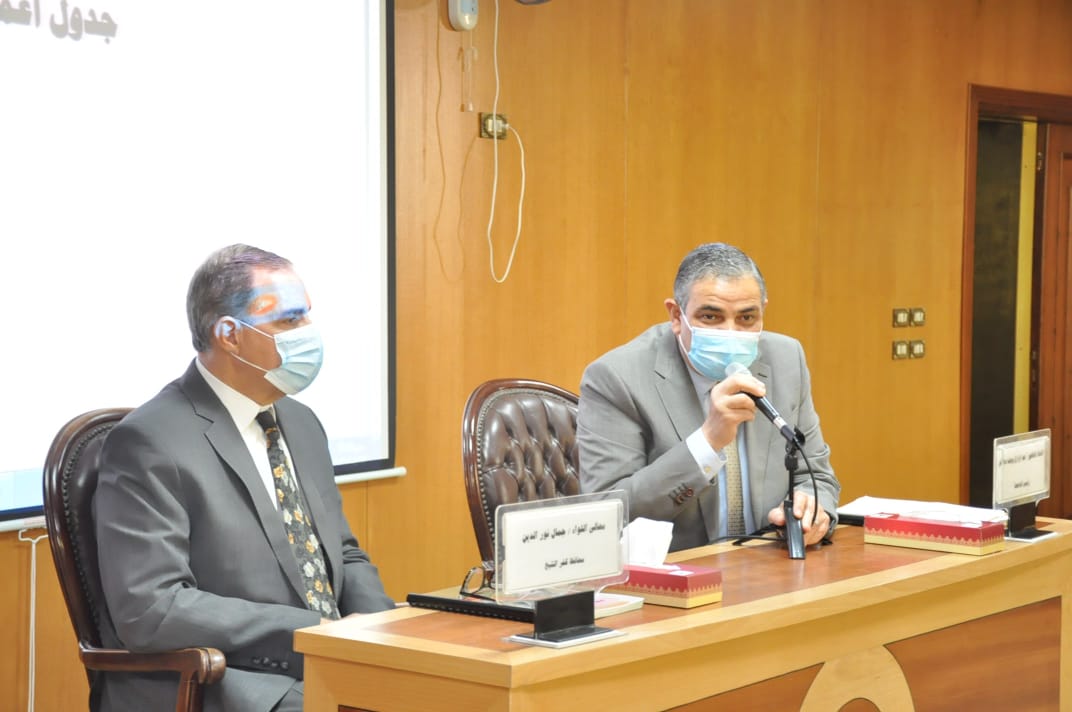 انعقاد مجلس جامعة كفرالشيخ بحضور المحافظ