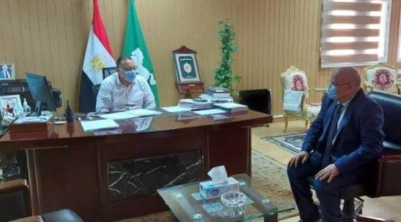 محافظ الشرقية يستقبل رئيس قطاعات كهرباء الشرقية الجديد