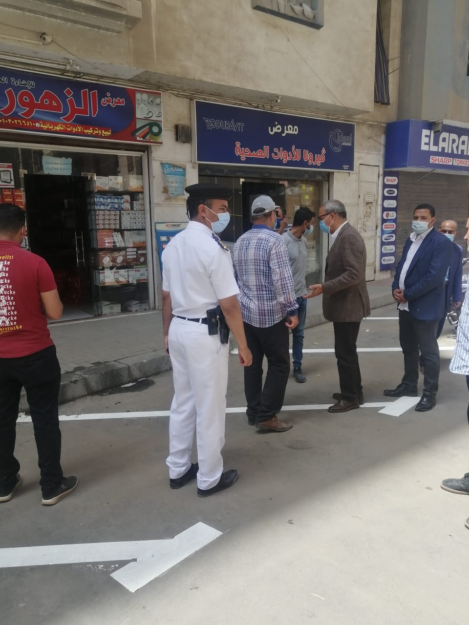 محافظ القليوبية يتابع أعمال تخطيط شوارع مشروع تطوير كورنيش النيل بمدينة بنها