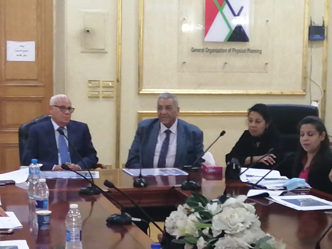 محافظ بورسعيد ورئيس الهيئة العامة للتخطيط العمرانى يستعرضان مشروع تحديث المخطط الاستراتيجى العام لمحافظة بورسعيد