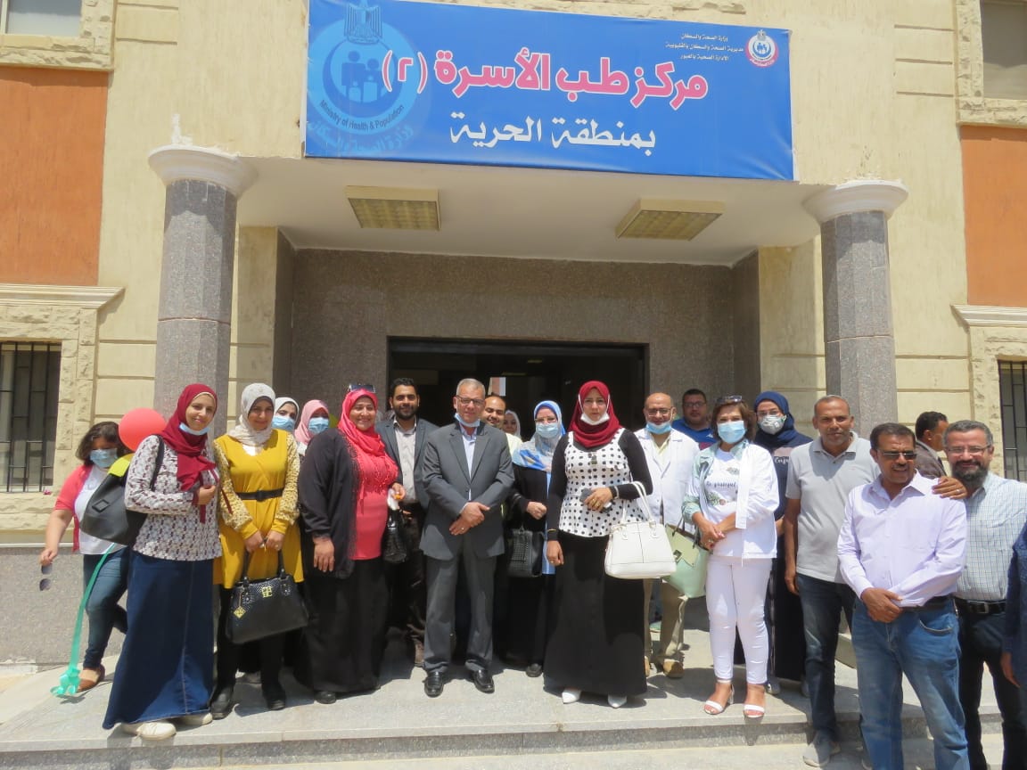 رئيس جهار مدينة العبور الجديدة يعلن افتتاح المركز الطبي بحي الحرية على مساحة 1500م٢