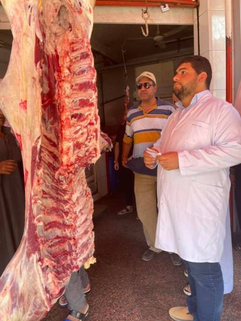 بمناسبه دخول عيد الاضحي ضبط بيطري الشرقيه لحالات مخالفات ولحوم فاسده