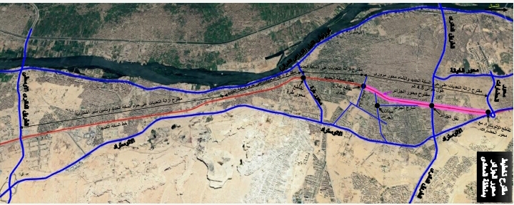 وزارة النقل توضح الملابسات حول انشاء محور الجزائر بالمعادى