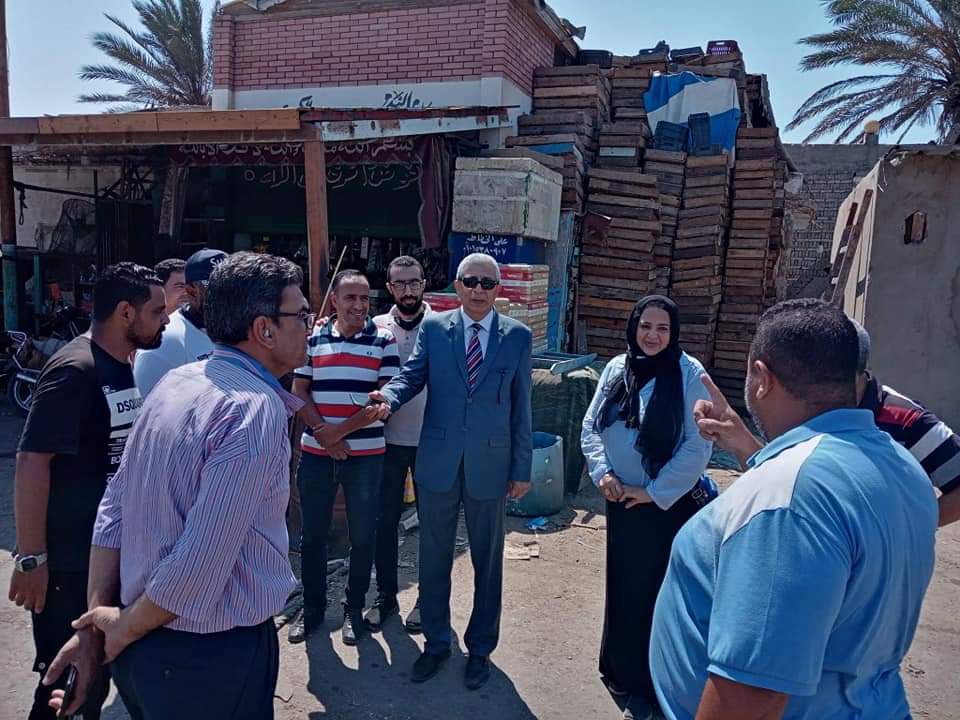 الزراعة : رئيس هيئة الثروة السمكية يقوم بزيارة مفاجئة لمنطقة بورسعيد