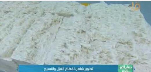 تطوير شامل لقطاع الغزل والنسيج
