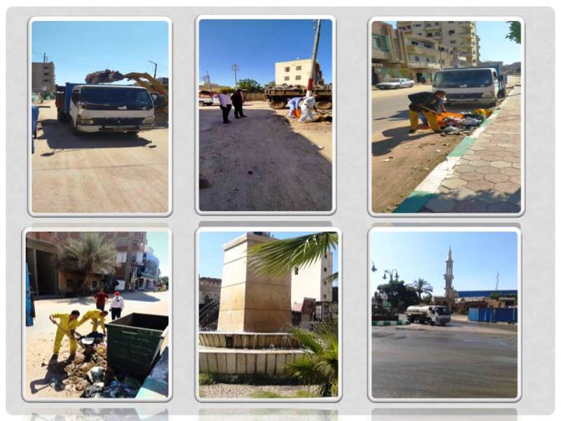 حمالات تنظيف وتعقيم في مختلف مدن محافظه الشرقيه