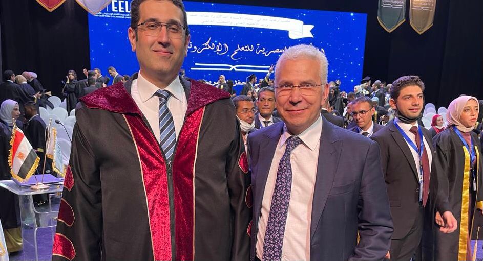 رئيس الجامعة المصرية للتعلم الإلكتروني يشيد بالشراكة العلمية مع جامعة طنطا