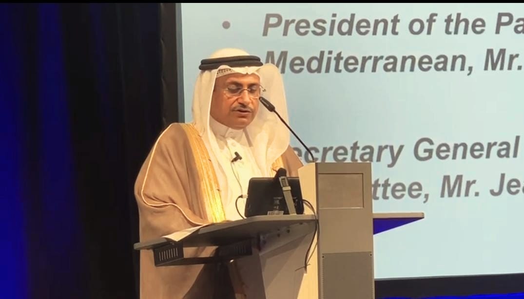 "العسومي" يطلق شراكة البرلمان العربي مع الاتحاد البرلماني الدولي في تعريب أول تطبيق إلكتروني عالمي لمكافحة الإرهاب