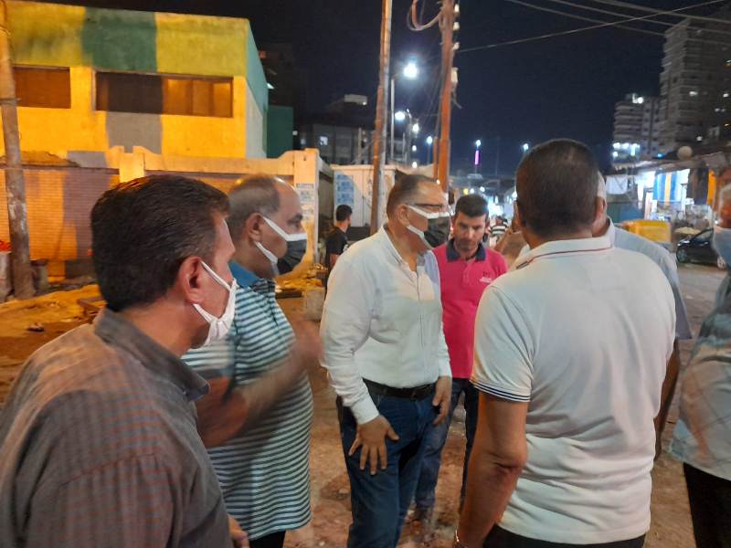 ليلاً ... محافظ الشرقية يفاجئ شوارع مدينة الزقازيق ويتابع أعمال انشاء نفق عرابي