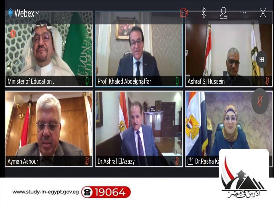 وزير التعليم العالي يبحث آليات التعاون العلمي والبحثي مع نظيره السعودي كتب-