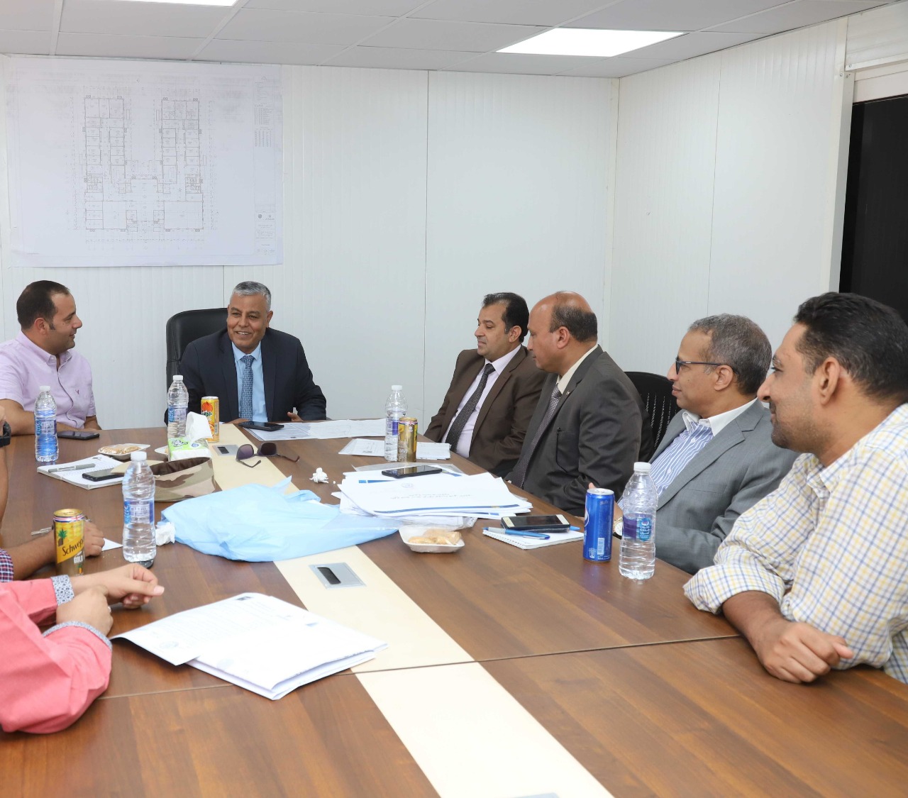 رئيس جامعة جنوب الوادي ومساعد وزير التعليم العالي يتفقدان منشآت جامعة جنوب الوادى الاهلية