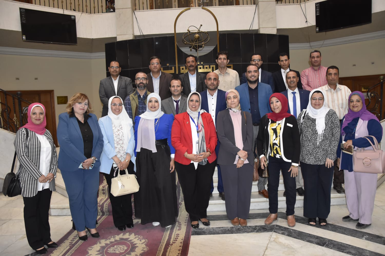 ورشة عمل لمنسقي الكليات للجنة التنفيذية للاستراتيجية الوطنية لمكافحة الفساد في جامعة حلوان لتفعيل الاستراتيجية الوطنية لمكافحة الفساد والاستراتيجة الوطنية لحقوق الإنسان