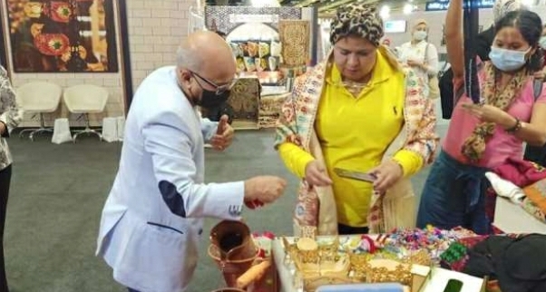 أندية الفتاة والمرأة بالشرقية تُشارك بصناعات يدوية وحرفية بمعرض تراثنا الدولي بمركز مصر للمعارض الدولية بالقاهرة