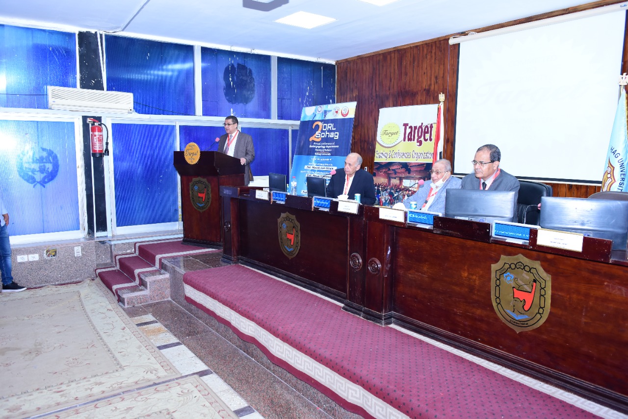 انطلاق فعاليات المؤتمر الثاني لقسم الأنف والأذن والحنجرة بجامعة سوهاج