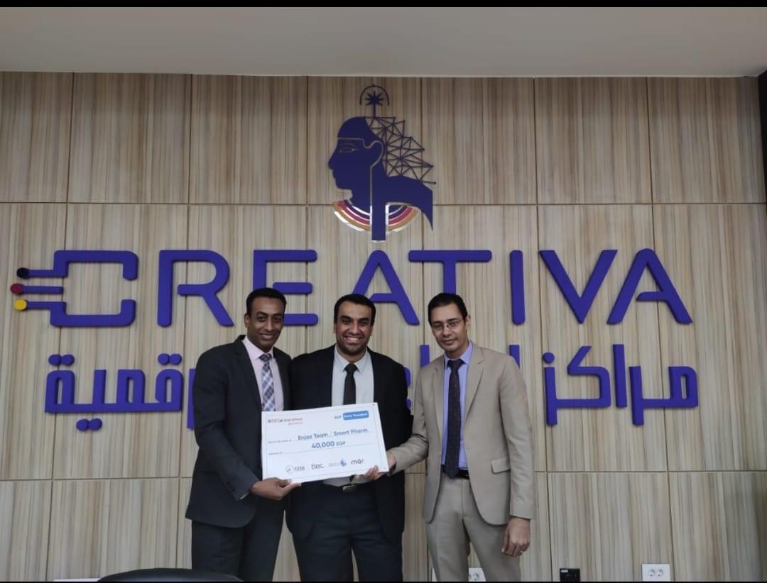الهندسة الإلكترونية تحصد المركز الأول في مارثون إبتكار بمركز الإبداع التكنولوجي وريادة الأعمال TIEC