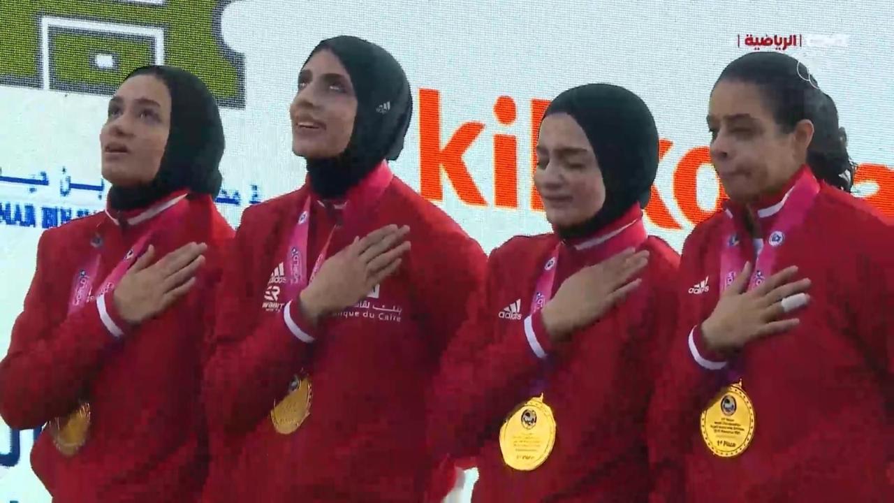 وزير الرياضة يهنىء منتخبى مصر لسيدات الكاراتيه والقومى لذوى القدرات الخاصة