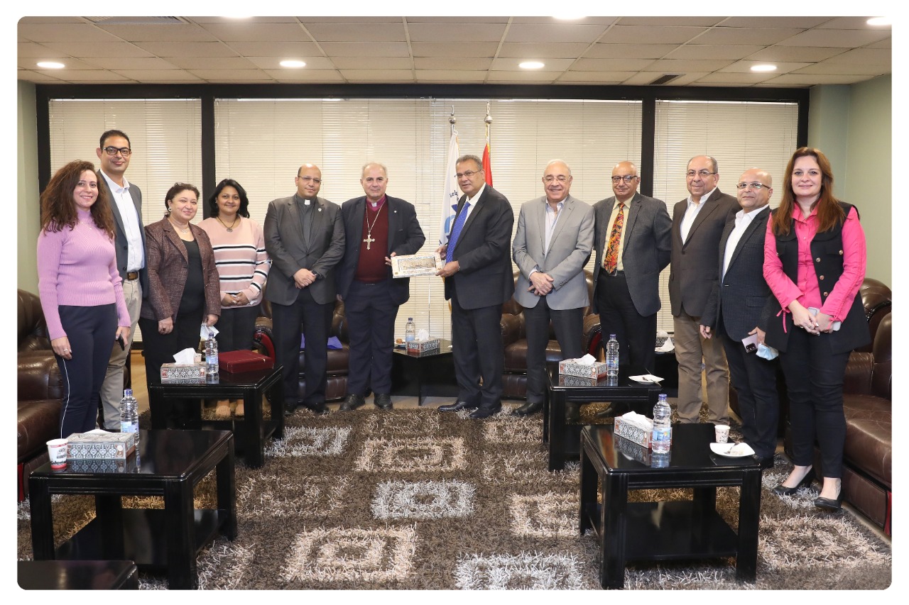رئيس الطائفة الإنجيلية بمصر يستقبل مطران الكنيسة الإنجيلية اللوثرية في الأردن والأراضي المقدسة