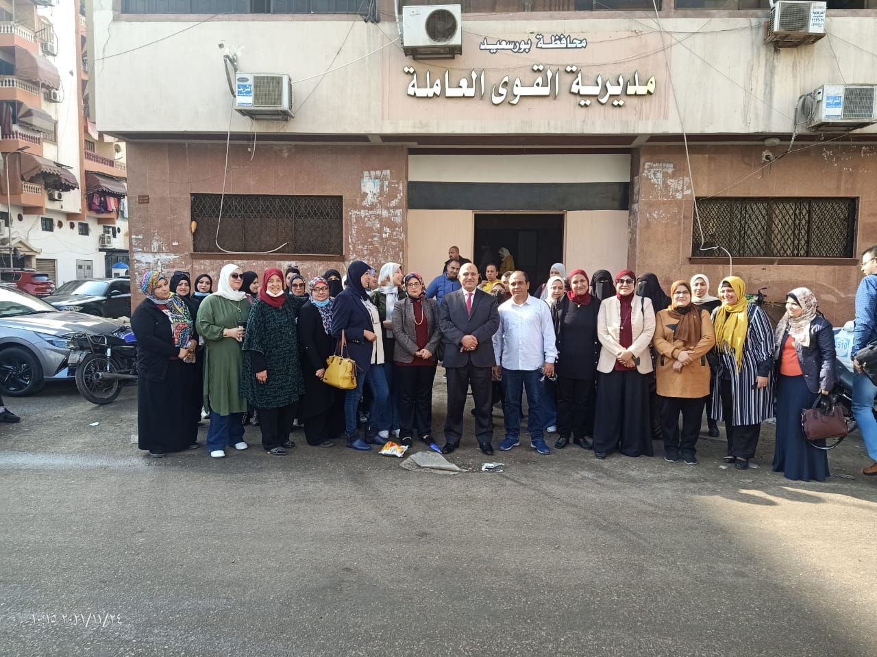 متدربا مركز التدريب المهني ببورسعيد يشاركون في ندوات توعية لنشر ثقافة العمل الحر والسلامة وحقوق المرأة العاملة