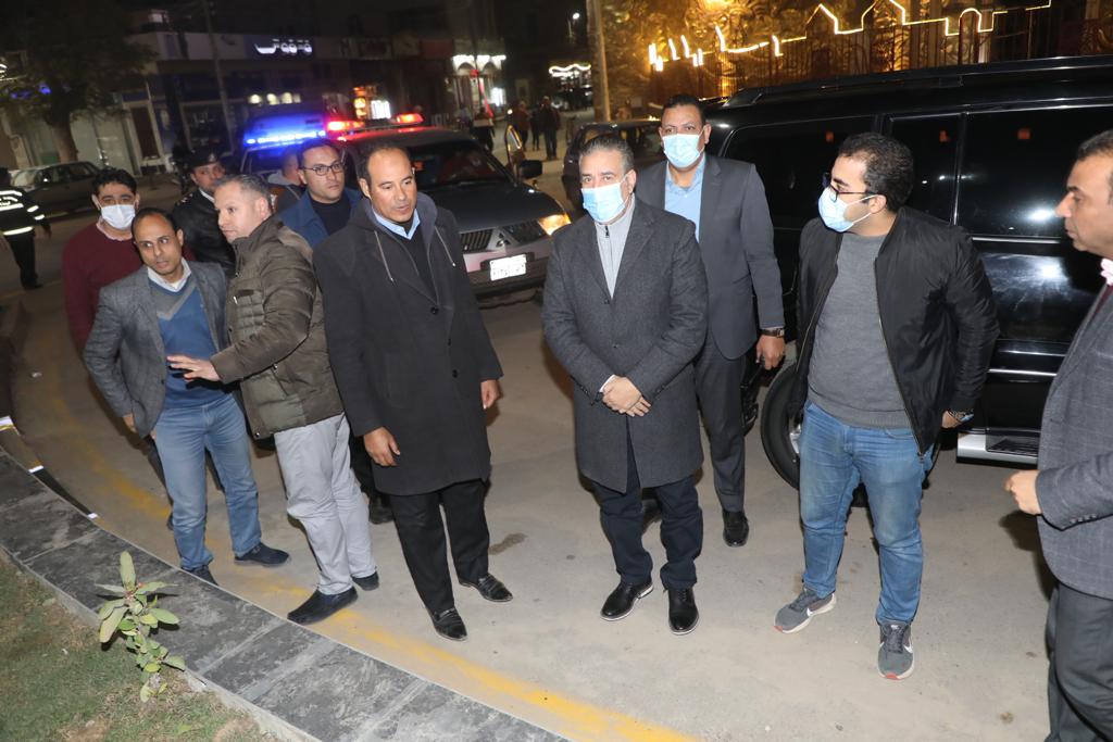 محافظ المنوفية يتفقد تطوير ميدان عمر أفندي ويتابع أعمال تطوير الجزيرة الوسطى بشارع باريس