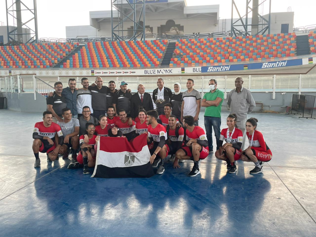 19 ميدالية لمصر في اليوم الأول لبطولة كأس العرب للدراجات