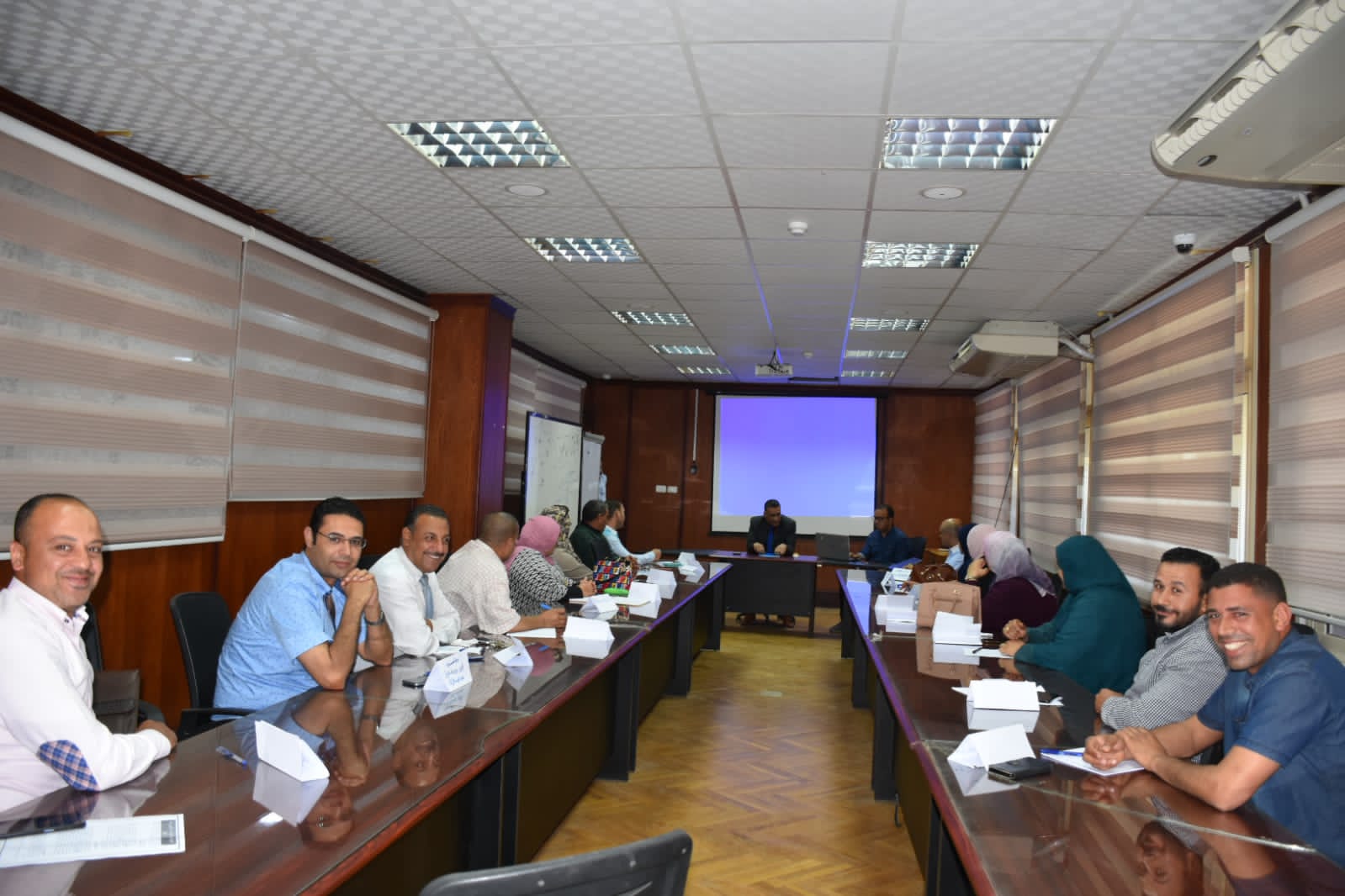 دورات تدريبية للعاملين بجامعة مدينة السادات لشغل منصب مديرين إدارة