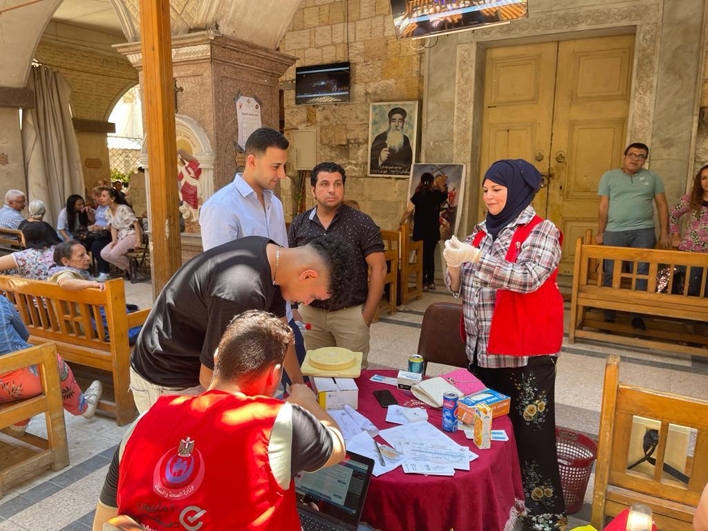 الصحة:  «طرق الأبواب» تقدم خدمات المبادرات الرئاسية والتطعيمات في رحلات القطارات وبمحطة مصر