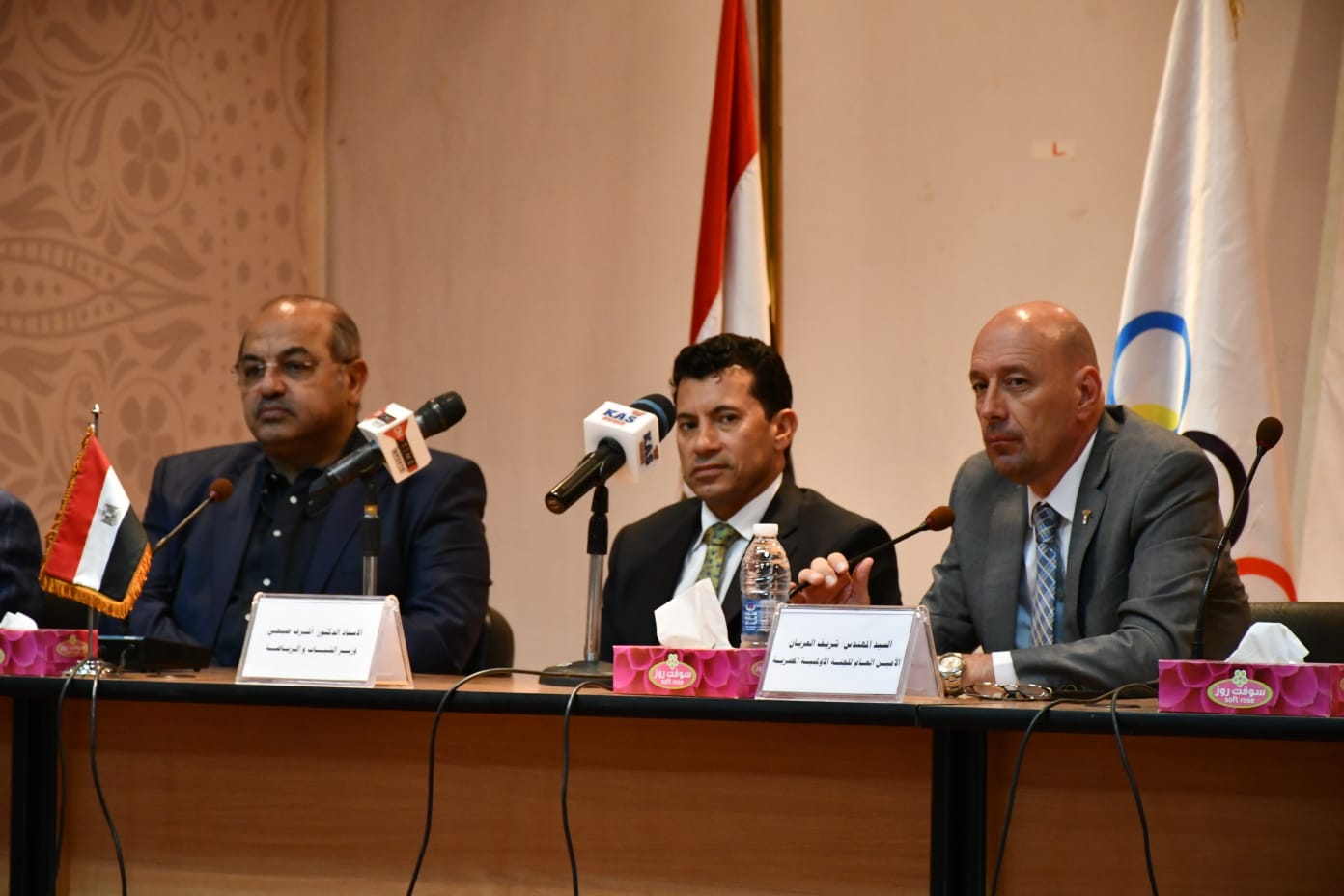 بحضور حطب د.أشرف صبحى: نثق فى قدرات جميع اللاعبين المشاركين بدورة ألعاب البحر المتوسط بالجزائر