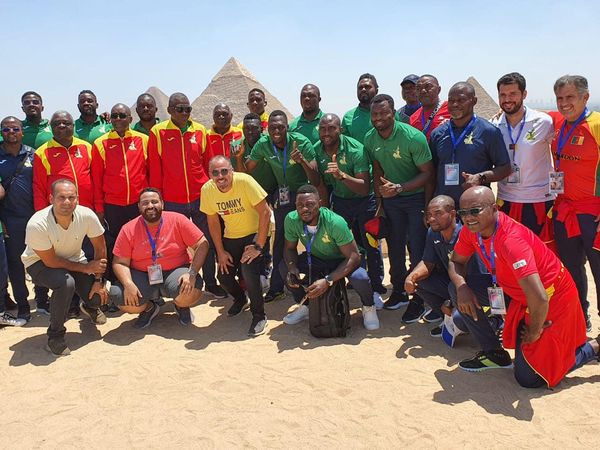 جولة سياحية لمنتخبات بطولة إفريقيا لليد لمنطقة الأهرامات
