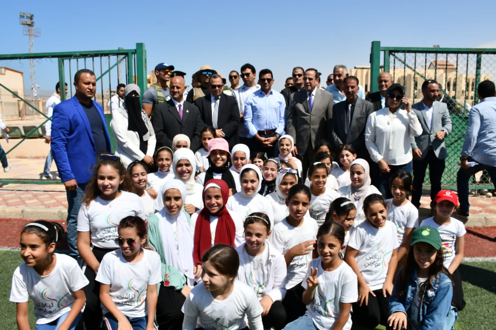 وزير الشباب والرياضة ومحافظ شمال سيناء يقوما بجولة تفقدية في المدينة الشبابية الدولية ومنتدي شباب العريش
