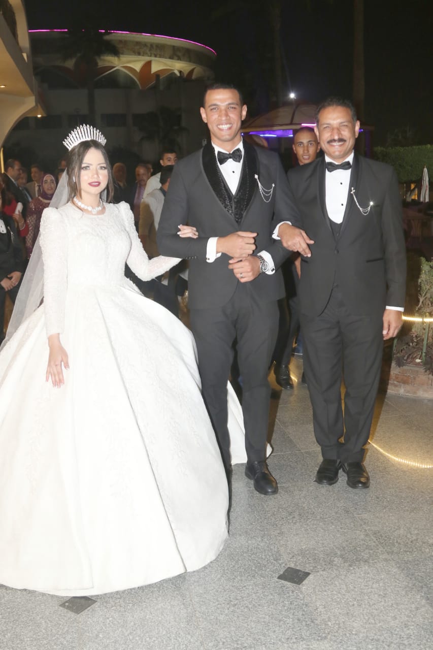 زفاف النقيب عبدالرحمن سلومة على هايدى أبوالعلا فى حفل كبير 