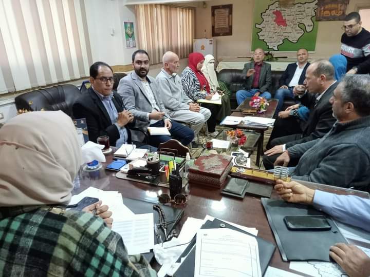 مناقشه الخطه الإستثمارية لمركز ومدينة الباجور