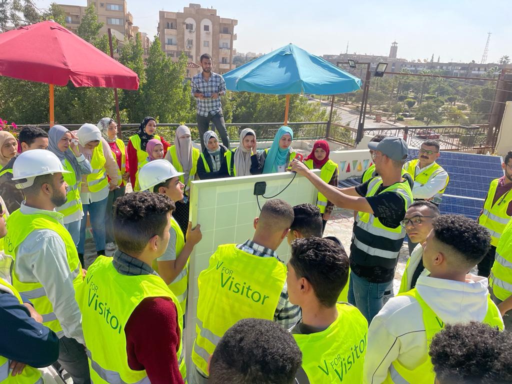 طلاب جامعة الدلتا التكنولوجية يواصلون الزيارات العلمية الميدانية لاكتساب الخبرات