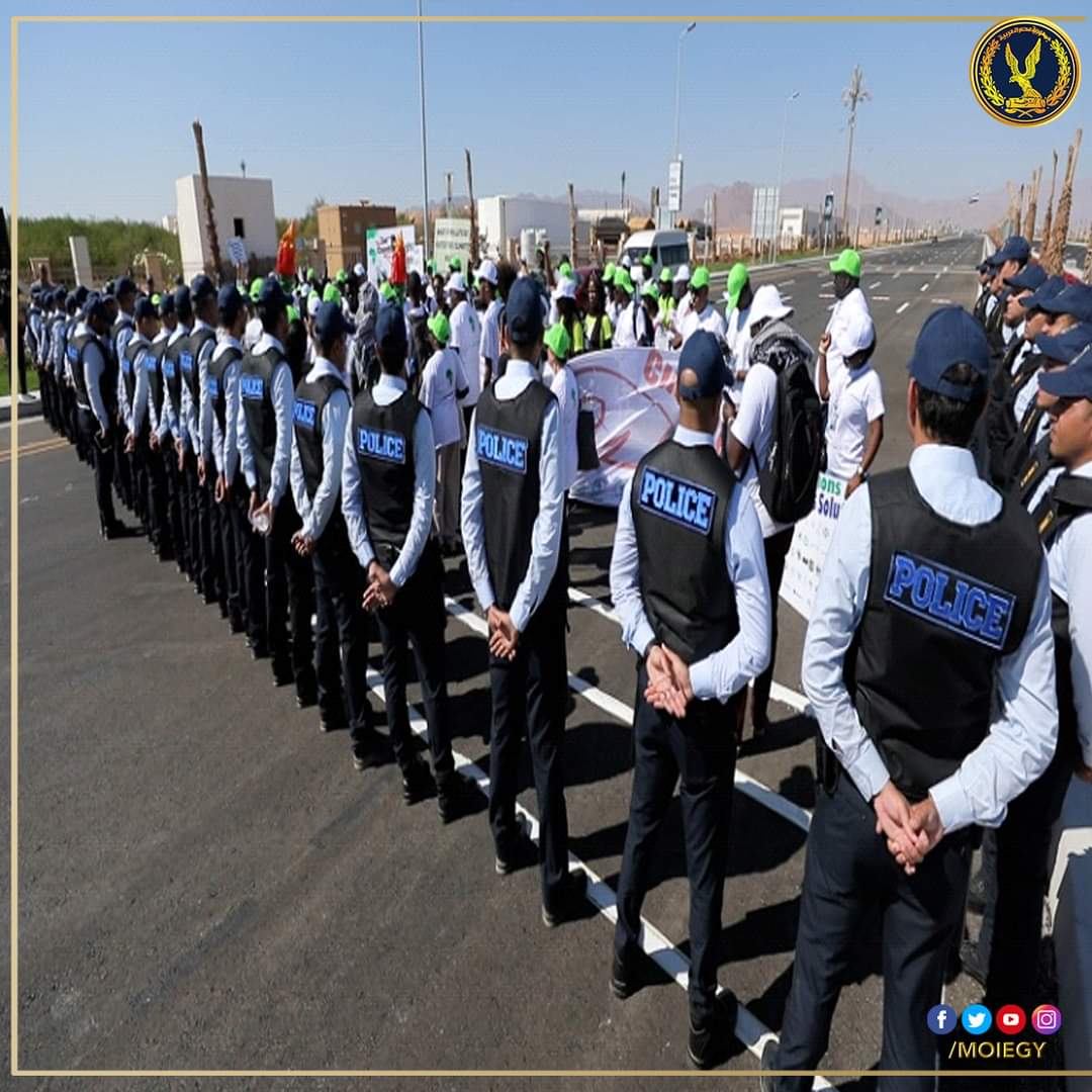 الأمم المتحدة تكرم عدد من رجال الشرطة المشاركين بقمة المناخ في إحتفالية