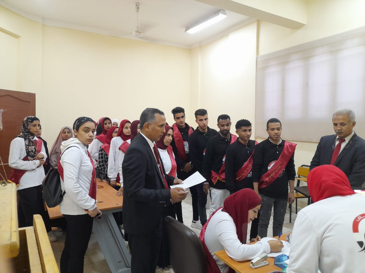 أسرة طلاب من أجل مصر بجامعة الأقصر تستعد لخوض الانتخابات الطلابية