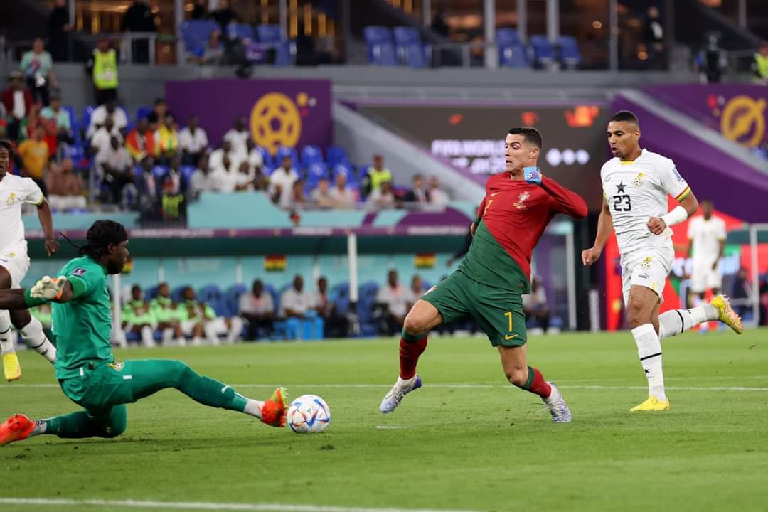 البرتغال تفوز على غانا في كأس العالم 