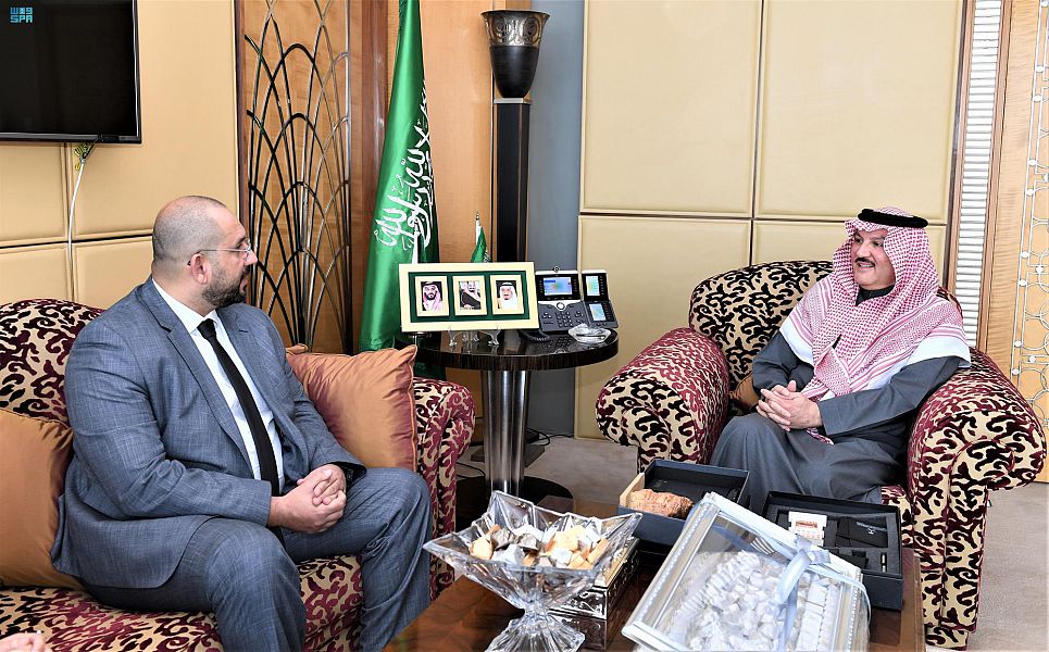 سفير السعودية بمصر يلتقي بالمدير الإقليمي للمنظمة الدولية للهجرة