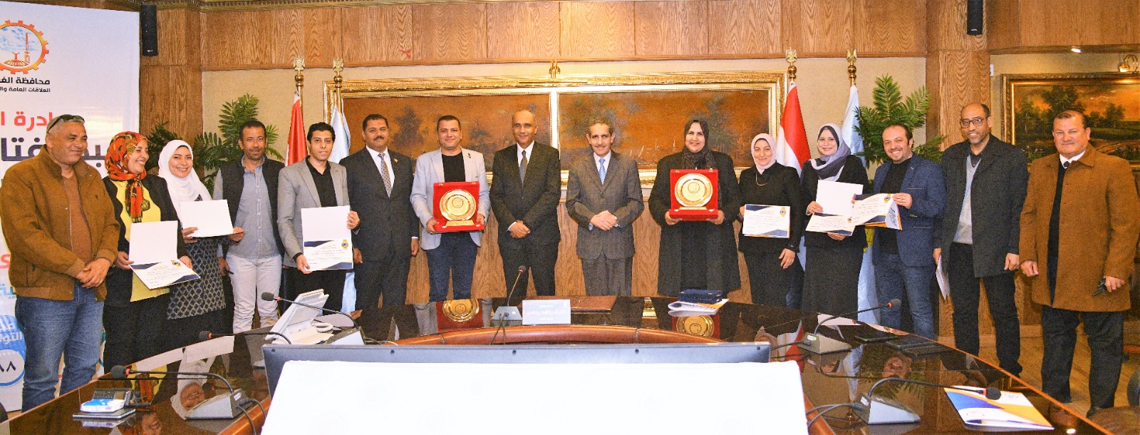 بالأسماء محافظ الغربية يكرم الفائزين بجائزة مصر للتميز الحكومي  2022