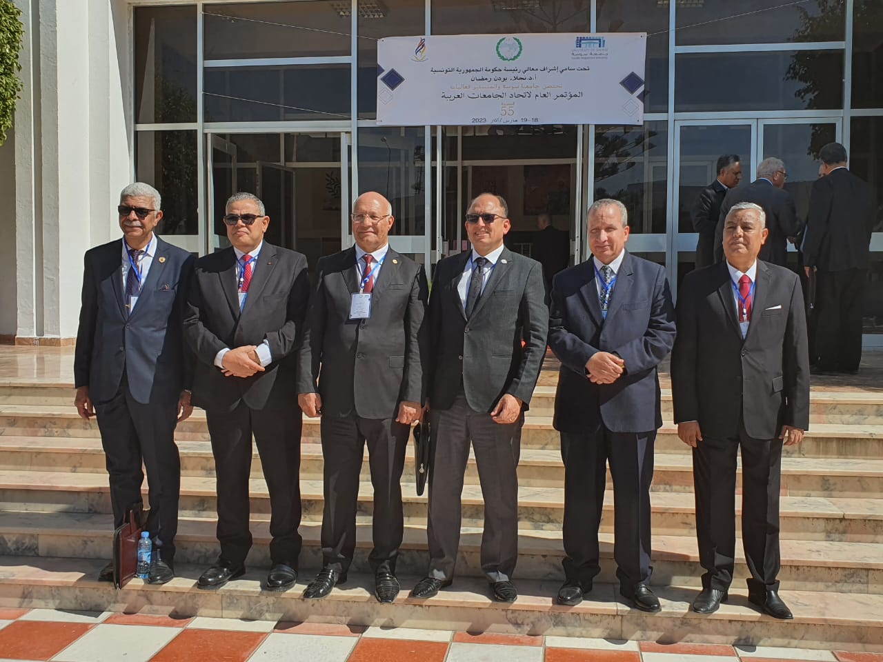 رئيس جامعة جنوب الوادي يشارك فى أعمال المؤتمر العام لاتحاد الجامعات العربية فى تونس