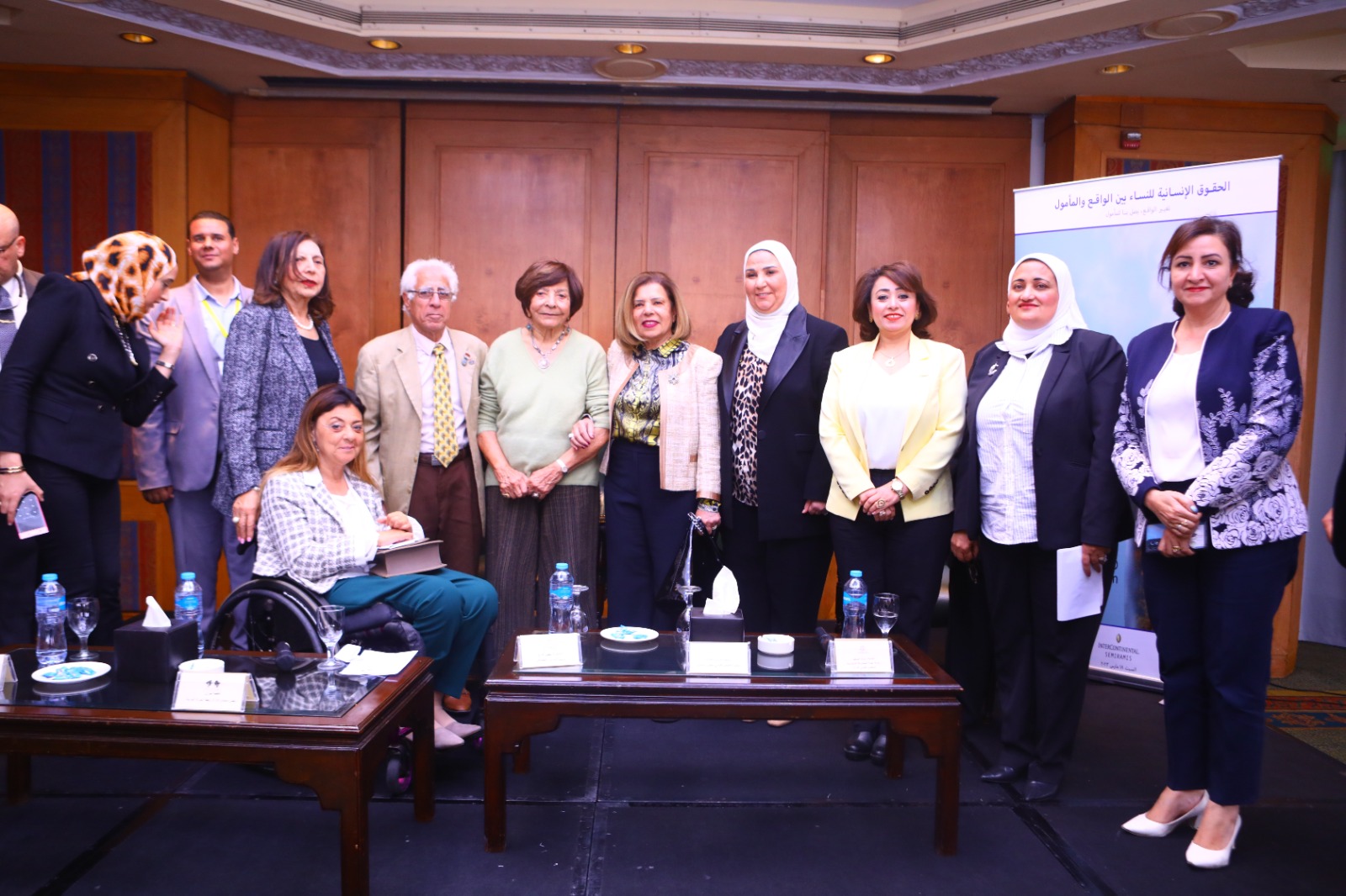 القباج تشارك في مؤتمر الحقوق الإنسانية للنساء بين الواقع والمأمول لرابطة المرأة العربية
