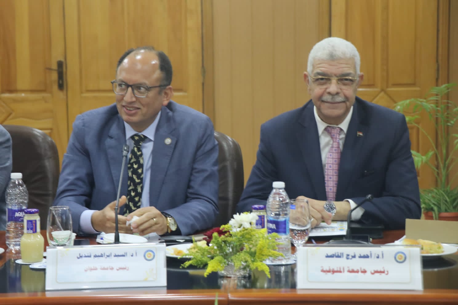 رئيس جامعة المنوفية يشارك فى اجتماع المجلس الأعلى للجامعات بجامعة المنصورة