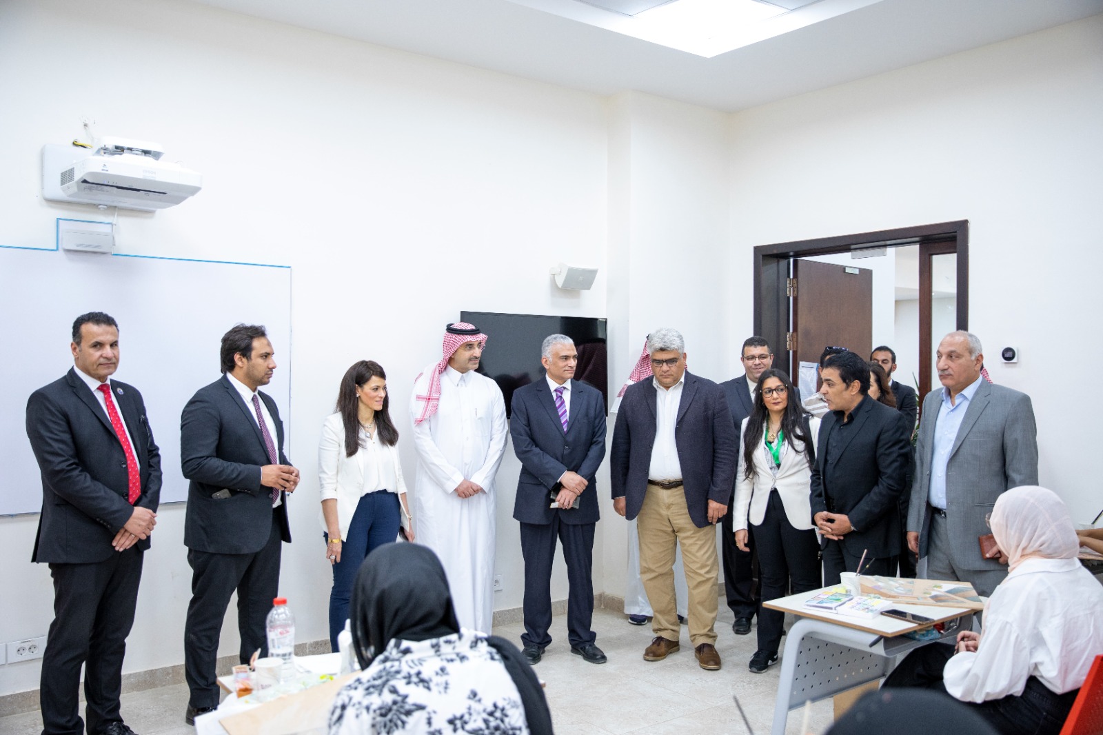 جامعة الملك سلمان الدولية تستقبل وزيرة التعاون الدولي والرئيس التنفيذي للصندوق السعودي للتنمية